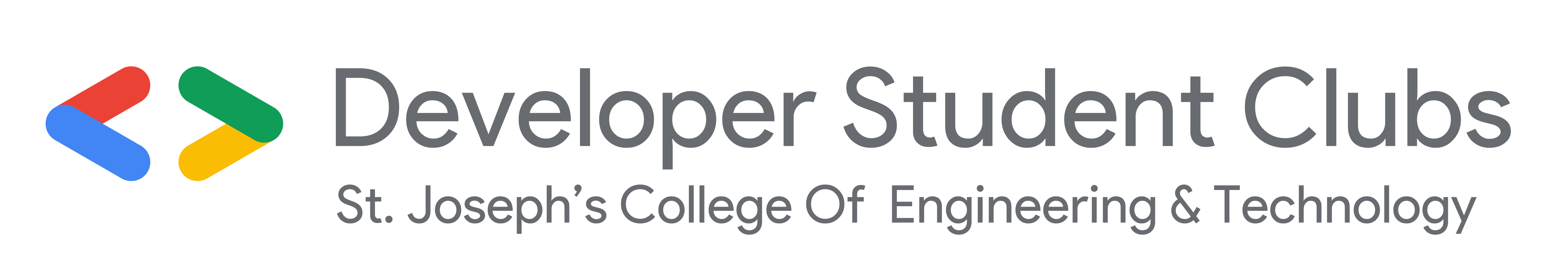 DSC SJCET Palai footer logo